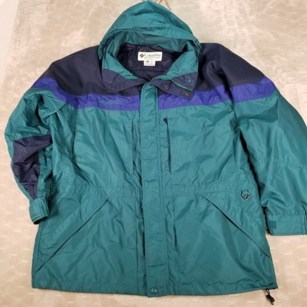 VTG Columbia Sportswear Hooded Parka Sz XL - 3 in 1 Outer Shell Only